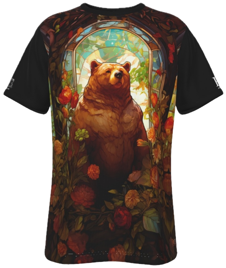 Tiffany Glass Bear