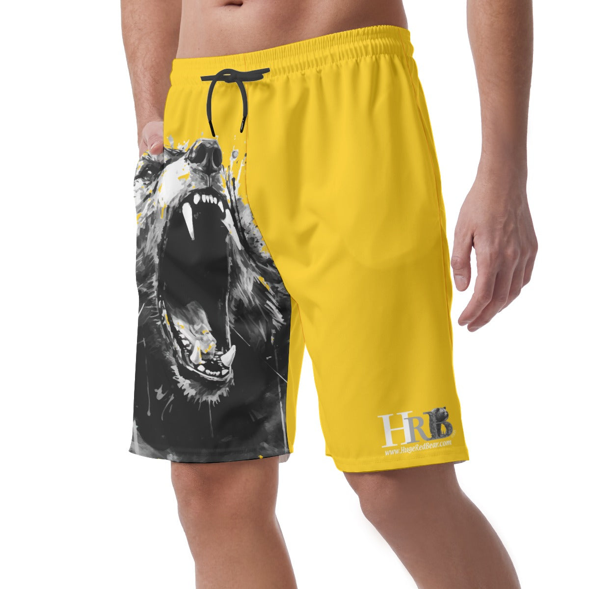 Golden Grizzly Showers Board Shorts