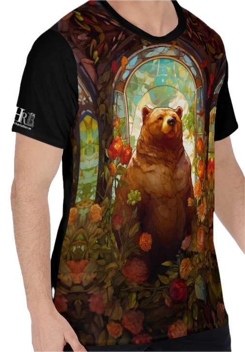Tiffany Glass Bear