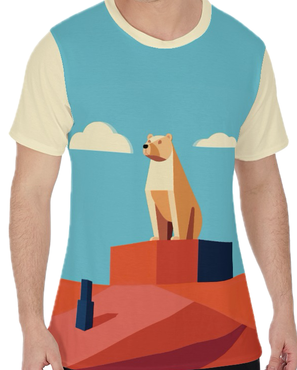 Modernist Bear on the Horizon of Tomorrows Past