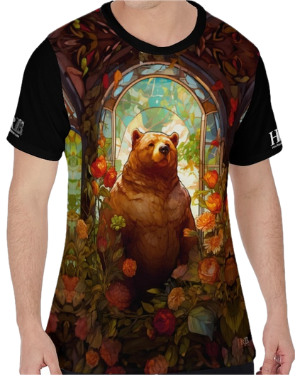 Tiffany Glass Bear
