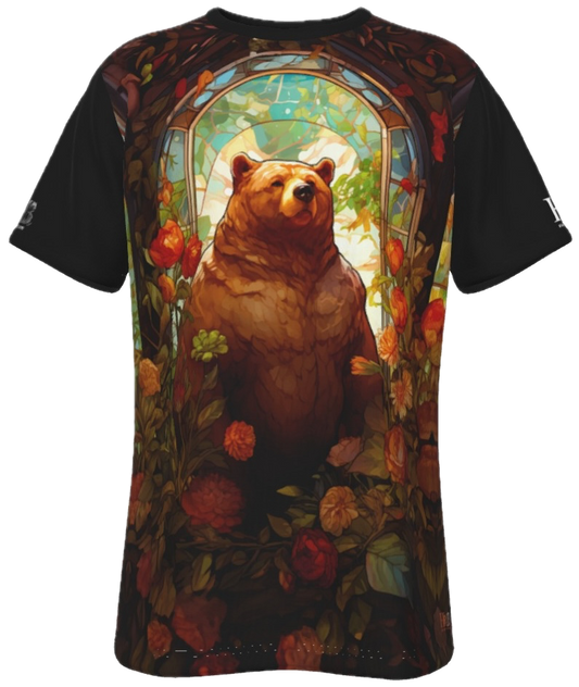 Tiffany Glass Bear
