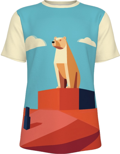 Modernist Bear on the Horizon of Tomorrows Past
