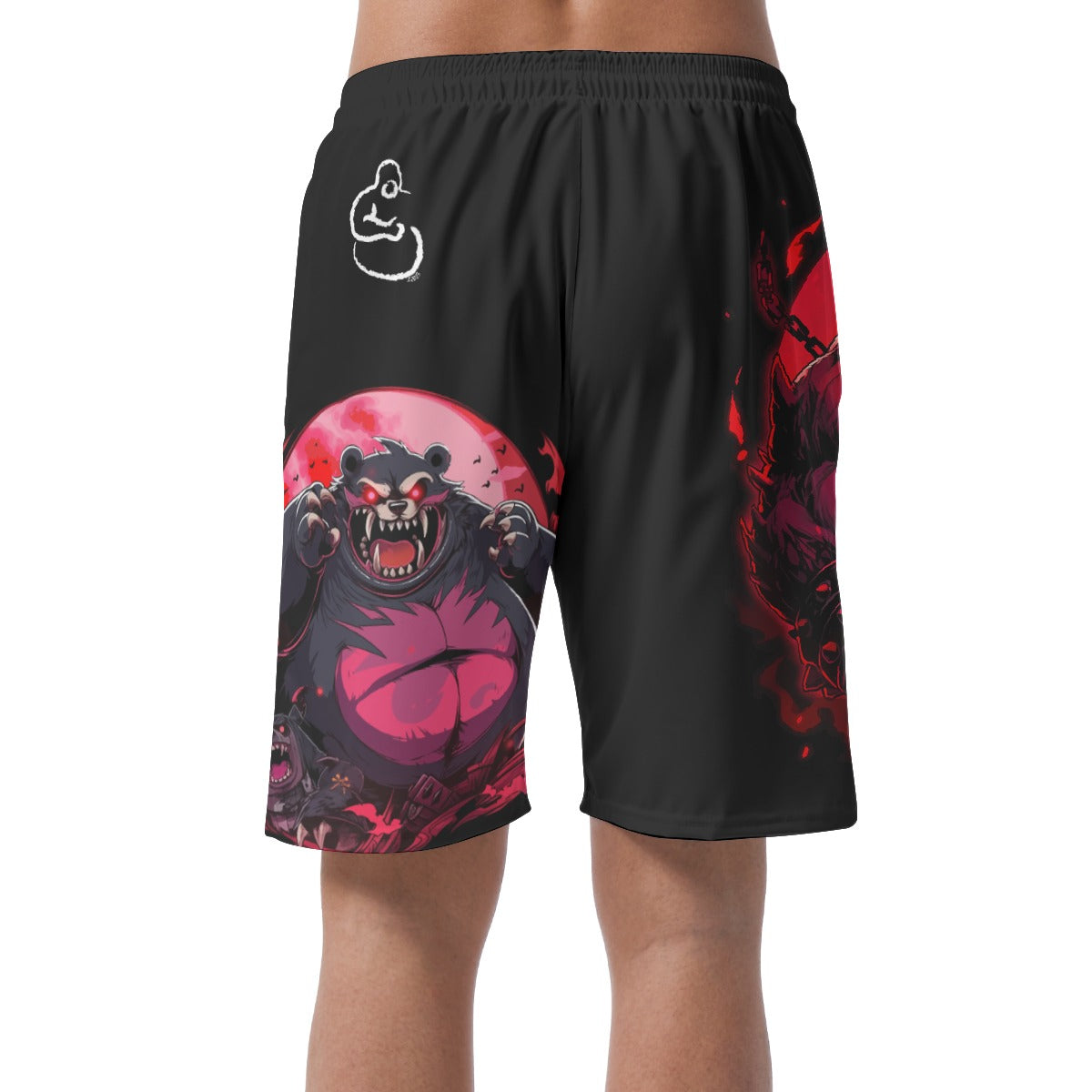 Werewolf DevilBear Board Shorts