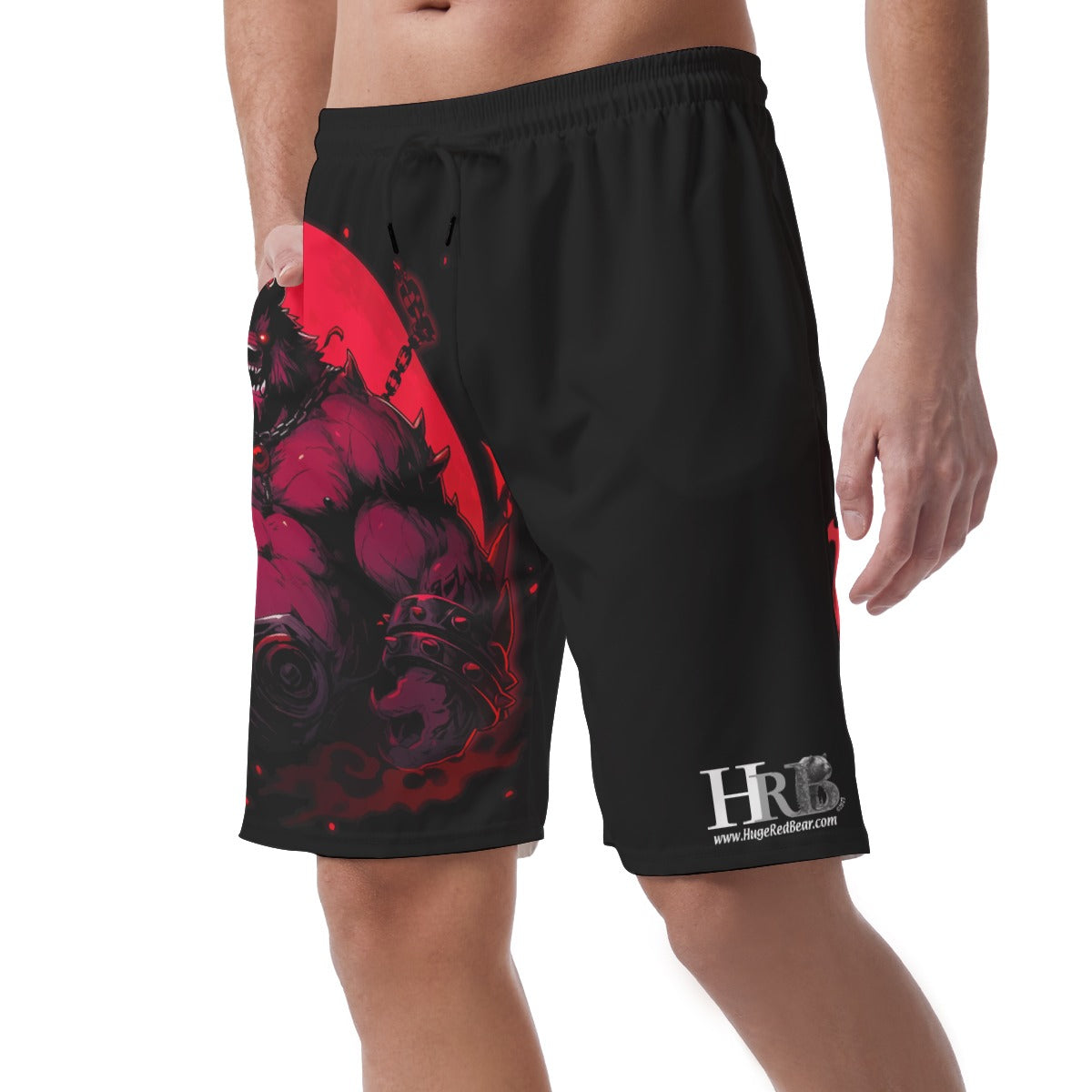 Werewolf DevilBear Board Shorts