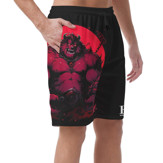 Werewolf DevilBear Board Shorts