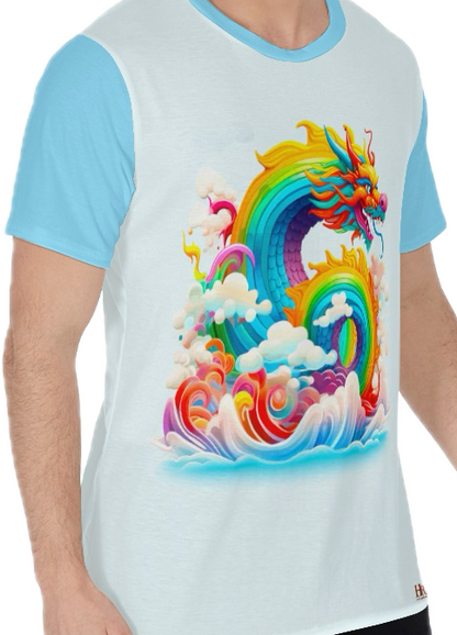 Dragon Gayly Dancing Amongst the Clouds