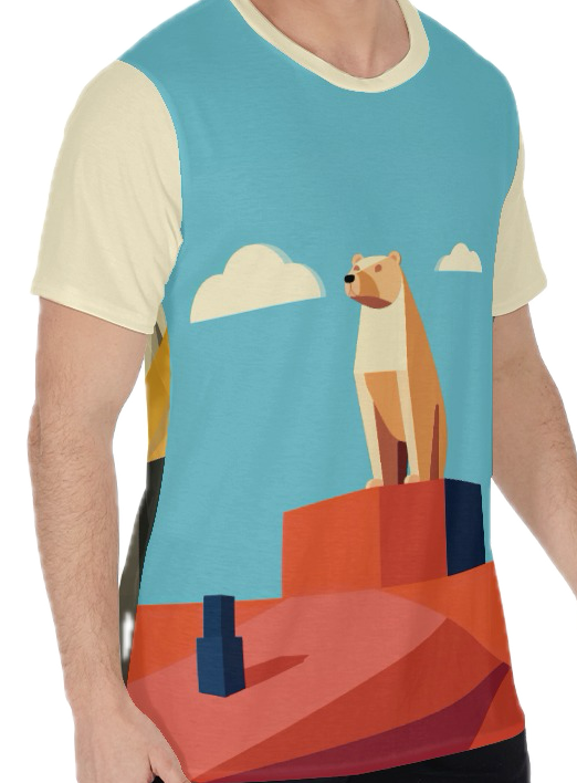 Modernist Bear on the Horizon of Tomorrows Past