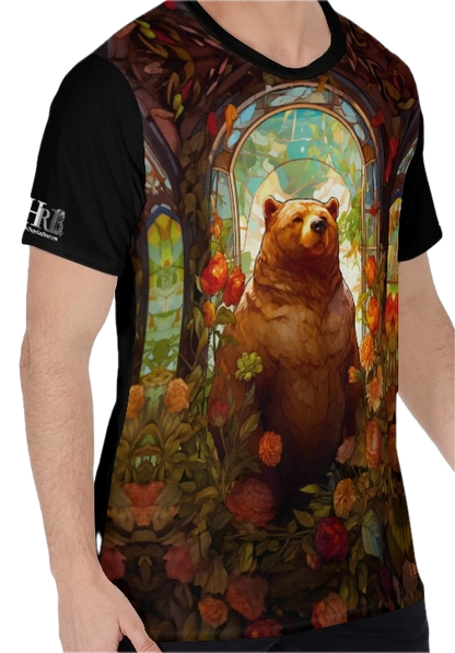 Tiffany Glass Bear