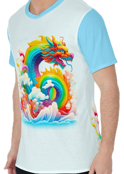 Dragon Gayly Dancing Amongst the Clouds