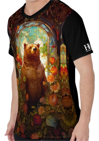 Tiffany Glass Bear