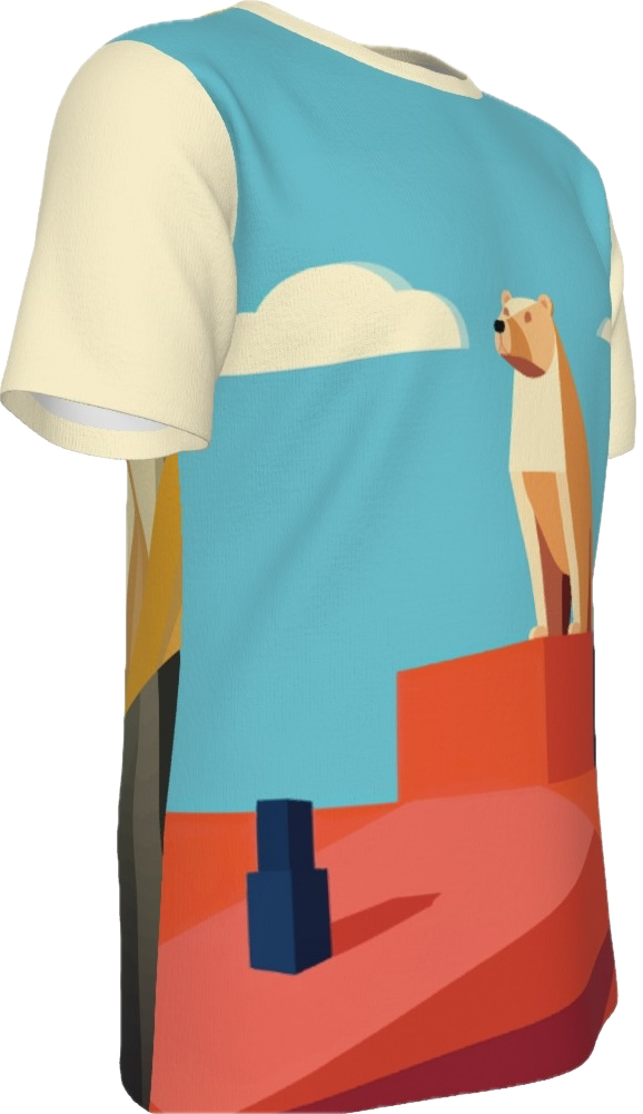 Modernist Bear on the Horizon of Tomorrows Past
