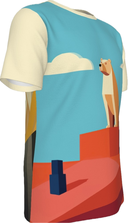 Modernist Bear on the Horizon of Tomorrows Past